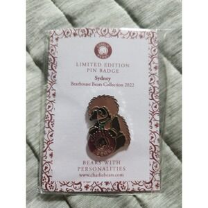 Charlie Bears Limited Edition 300 Pin Badge Sydney 2022 NEW